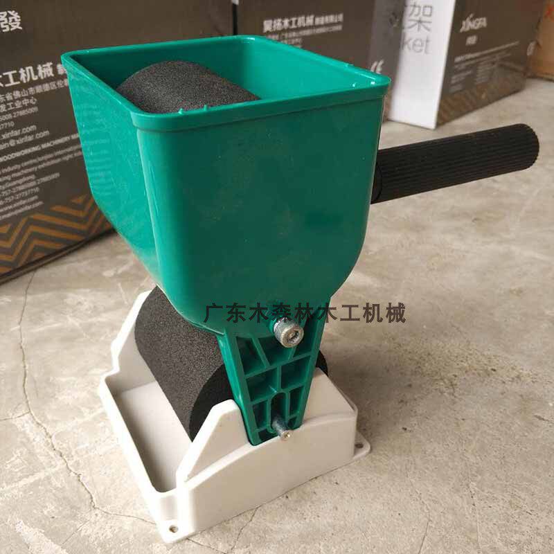 Trommelartiger Kleberoller für – Woodworking Wallpaper Bewertung und Preis